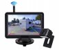 Wireless car camera set - 5" monitor + mini rear HD camera (IP68 protection)