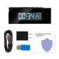 FULL HD alarm clock camera + IR LED + WiFi & P2P + motion detection + temperature