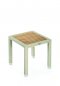 Rattan garden table - Small conference side table for the garden or balcony