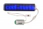 Paindlik LED-riba, mida juhitakse Bluetoothi kaudu mobiilirakenduse kaudu - sinine 3,5 x 15 cm