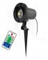 Exteriérový LASER projektor dekorační - barevné body - RGBW barevný 8W (IP65)