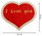 Teka-teki hati - teka-teki Valentines 3D kayu I LOVE YOU - 24 keping