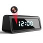 Digitális ébresztőóra kamera + FULL HD + Wifi + mozgásérzékelés + éjjellátó 6 IR LED