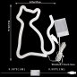 Logo Cat - світлодіодний сяючий неоновий знак як прикраса стіни