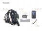 Parkovací a cúvací DVR set 7" LCD monitor s nahrávaním + 2x vodeodolná kamera s uhlom 150°