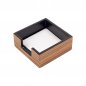 Asztali blotter - Irodai 10 db-os asztali SET Luxury (fa + bőr)