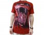 3D hi-tech T-shirt - Czerwony Cobra