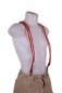 LED suspenders for men - red