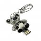 درایو فلش USB هدیه - خرس عروسکی تزئین شده با بدلیجات