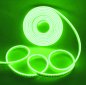 Luminous logo via flexible neon strip 5M with IP68 protection - Green color