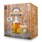 Ensemble de fabrication de bière - ensemble de brassage maison (kit de brassage de bière) 3,8 litres (1 gallon)  + recette