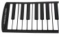 Piano à pads en silicone 88 touches jusqu'à 128 tonalités - Piano électrique à roulement + Bluetooth + MIDI