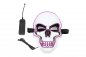 Masque LED SKULL - violet