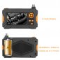 Aparat foto endoscop FULL HD + 4,3 "display + camă cu 8x lumini LED cu cablu de 5m + IP67