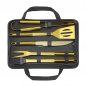 Grilling accessories - BBQ set 5 pcs GOLDEN tools