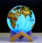 Globe 3D touch LAMP - light up earth USB globe