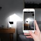 Cameră spion lampă ascunsă cu difuzor FULL HD + WiFi + Bluetooth 3W