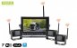 Inverser set - 7 "LED moniteur WiFi + 3x caméra sans fil