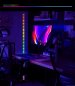 Barre lumineuse de fête égaliseur à LED 1,2 m - sensible au son avec couleurs RVB