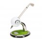 Penna a sfera da golf con supporto simile a una mazza da golf e pallina con orologio