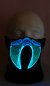 Cyber ​​Proton LED mask - sunet sensibil