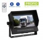 Contenitore metallico per monitor stagno 7" LCD per navi/yacht/macchine con protezione (IP68) + 4 ingressi per telecamere VGA