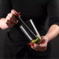 Σετ σέικερ κοκτέιλ 750ml - Σετ δώρου μικτών ποτών 11 αξεσουάρ μαύρο