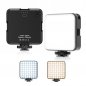 Lampe de studio LED pour photo - téléphone et appareil photo avec 2500K - 6500K (Blanc chaud et froid)