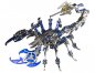 3D kovové puzzle - skladačka z nerezovej ocele - ŠKORPIÓN