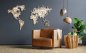 Carte technique murale 3D en bois 8 couches 140x82cm avec une épaisseur jusqu'à 24mm - Monde de la mécanique