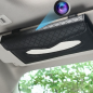 Uchwyt na chusteczki - ukryta kamera szpiegowska w samochodzie + WiFi + FULL HD 1080P