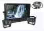Parkovacie kamery do auta set - AHD LCD monitor 7" + 2x kamera s 18 IR LED