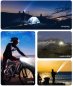 Kamera v baterke na svietenie s 4K rozlíšenie + 120° uhol + LED osvetlenie s IP66 vodotesná + držiaky