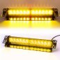 Auto-Notlichter - Stroboskop-Blinker mehrfarbig - 24 LEDs (48W) Größe 35cm x 2 Stk