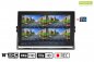 10 inch monitor hybrid 4-CH, AHD/CVBS with recording to micro SD card (up to 256 GB) for 4 cameras