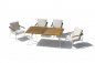 Conjunto de comedor de jardín - Muebles de jardín de lujo - Conjunto de mesa y sillas para 6 personas