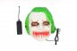Joker-maske - LED-blinkende maske i ansigtet