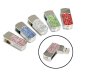 USB ključ 32GB flash disk - srebrni nakit sa kamenčićima