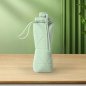 Sammenleggbar vannflaske for camping (sunn flaske i silikon til drikke) 600ml