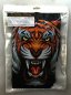 LED T-shirt - Tiger (Head) glowing + flashing tshirt