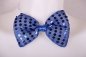 LED bow tie for men - blue