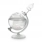 Vremenska napoved globusa - meteorološki okras iz stekla za napovedovanje neviht