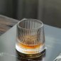 Vaso de whisky giratorio de 160 ml: vaso de whisky o bourbon elegante y único