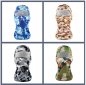 Breathable and windproof balaclava - blue Camouflage