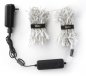 Smart LED-lysgardin 1,5m x 2,1m - Twinkly Curtain med 210 stk RGB + W + BT + Wi-Fi