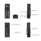 Kompakti pinhole HD -kamera kotelossa - 150° laajakulmaobjektiivi WiFi/P2P + hälytin