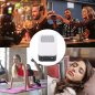 Kamera v lampe stolová FULL HD s Wifi P2P + RGB farby stmievacia + Bluetooth reproduktor