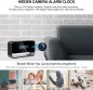 Dizajnový Wi-fi Budík s kamerou FULL HD + 140° uhol pohlľadu + IR LED + detekcia pohybu