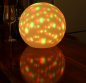 LED svietiaci mesiac projekcia oblohy - možnosť meniť RGBW farby + IP44 (22cm priemer)