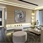 3D paintings on the wall metal (aluminum) LED backlit RGB 20 colors - SPIRAL 50x50cm